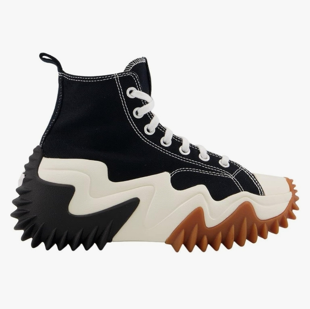 Converse Black and White High-Top Sneakers EUC unisex size